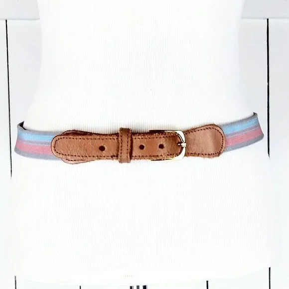 Vintage | Accessories | Vintage Striped Stretch Canvas  display picture 1